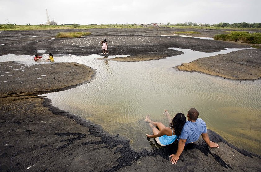Pitch Lake, La Brea, Southwest Trinidad, Trinidad and Tobago